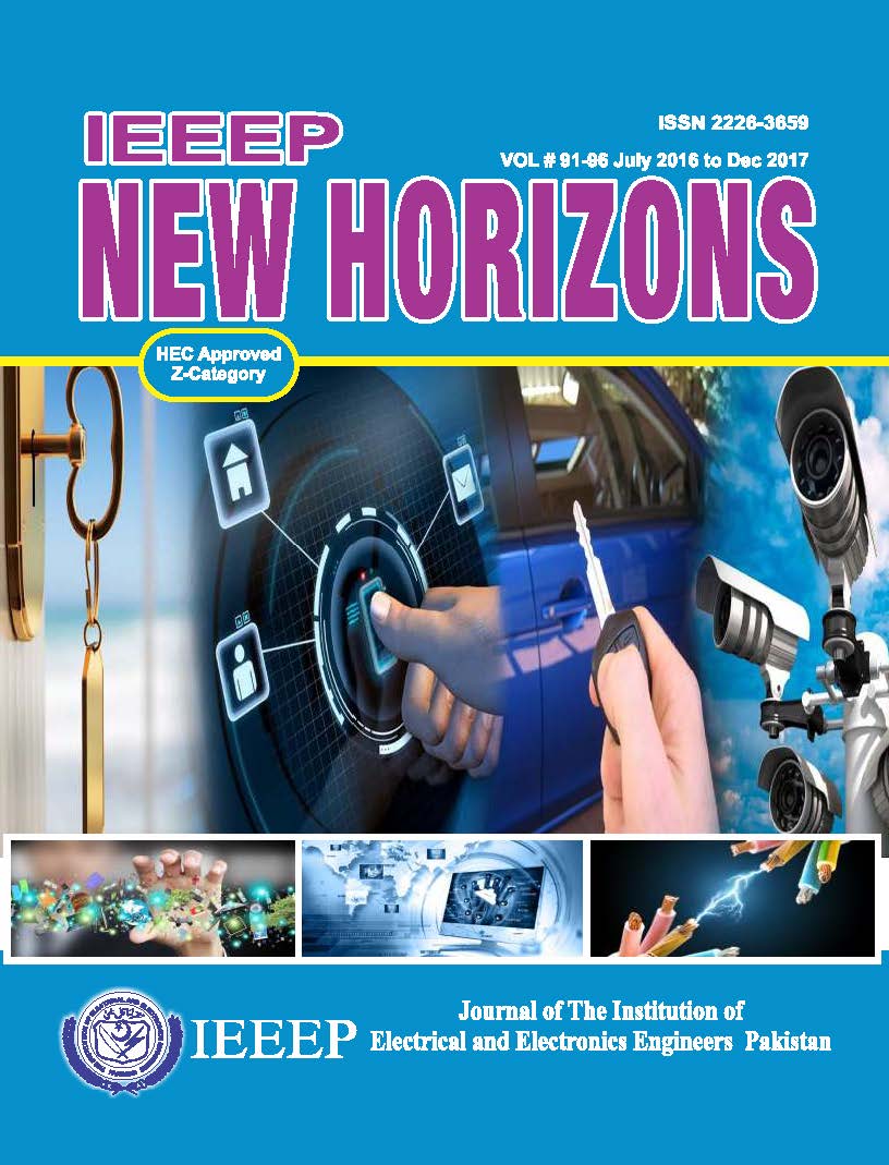 					View  Vol No. 91-96 IEEEP New Horizons Journal upto July-2016 to Dec-2017
				